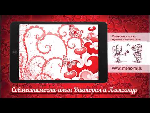 Совместимость имен Виктория и Александр