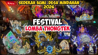 MERIAHNYA FESTIVAL LOMBA THONGTEK DESA MINDAHAN JEPARA 2026