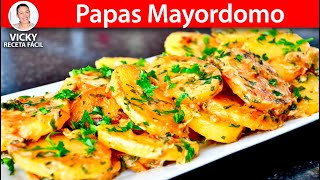 PAPAS AL MAYORDOMO?| #VickyRecetaFacil