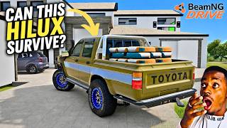 Life in kasi: I used this Toyota Hilux to buy building materials for my new house