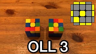 Fast Alternative OLL 3 Algorithm