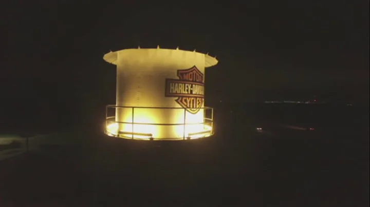 Harley Davidson water tower