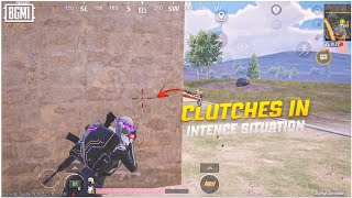 CLUTCHES IN INTENCE SITUATION 💥 REDMI NOTE 13 PRO PLUS PUBG/BGMI TEST ⚡ BGMI GAMEPLAY