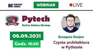 🔴LIVE: Pytech - Online Python Meetup #6