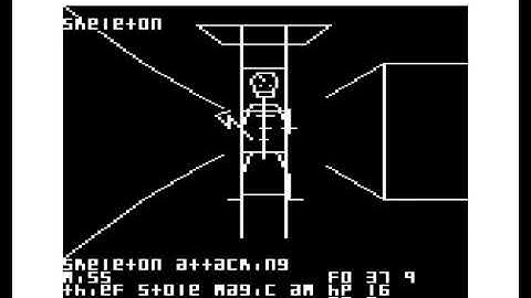 Akalabeth for TRS 80 Coco