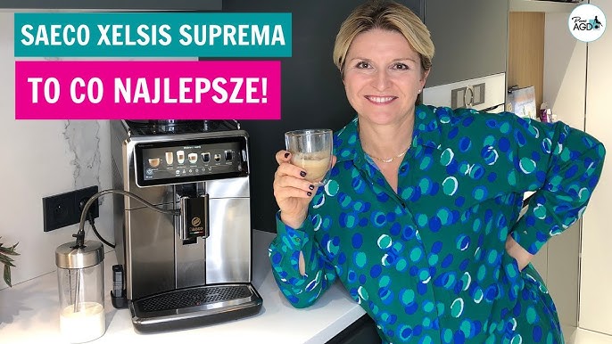 How to clean the milk system of Saeco Xelsis Suprema & Xelsis Deluxe 