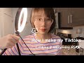 Asmr cooking  whispering how i make a tiktok  did i earn money from tiktok  calm  sleep