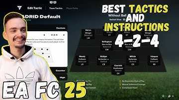 EA FC 25 -THE MOST OVERPOWERED FORMATION 4-2-4 TUTORIAL BEST TACTICS & INSTRUCTIONS HOW TO PLAY 424