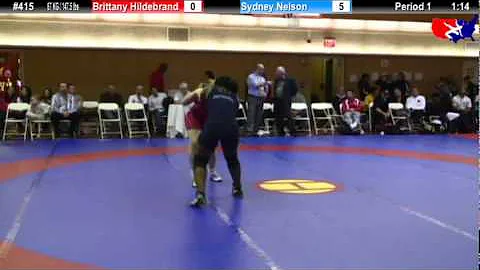 NYAC 67 KG / 147.5 lbs: Brittany Hildebrand vs. Sy...