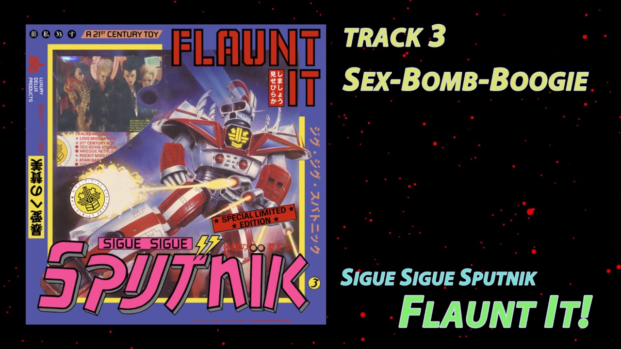 Sigue Sigue Sputnik   Flaunt It 1986 full album