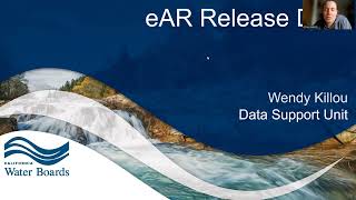 Electronic Annual Report eAR Input Forum
