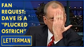 Fan Request: Dave's "Plucked Ostrich" Paparazzi Story | Letterman