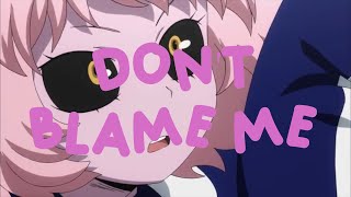 [Edit Audio] Dont Blame Me - Taylor Swift || REMAKE