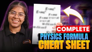 ⚡ ALL Physics Formulas in ONE Cheat Sheet! 💯 | Class 10 Physics