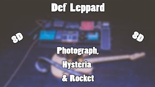 Def Leppard - Photograph, Hysteria & Rocket (8D Audio)