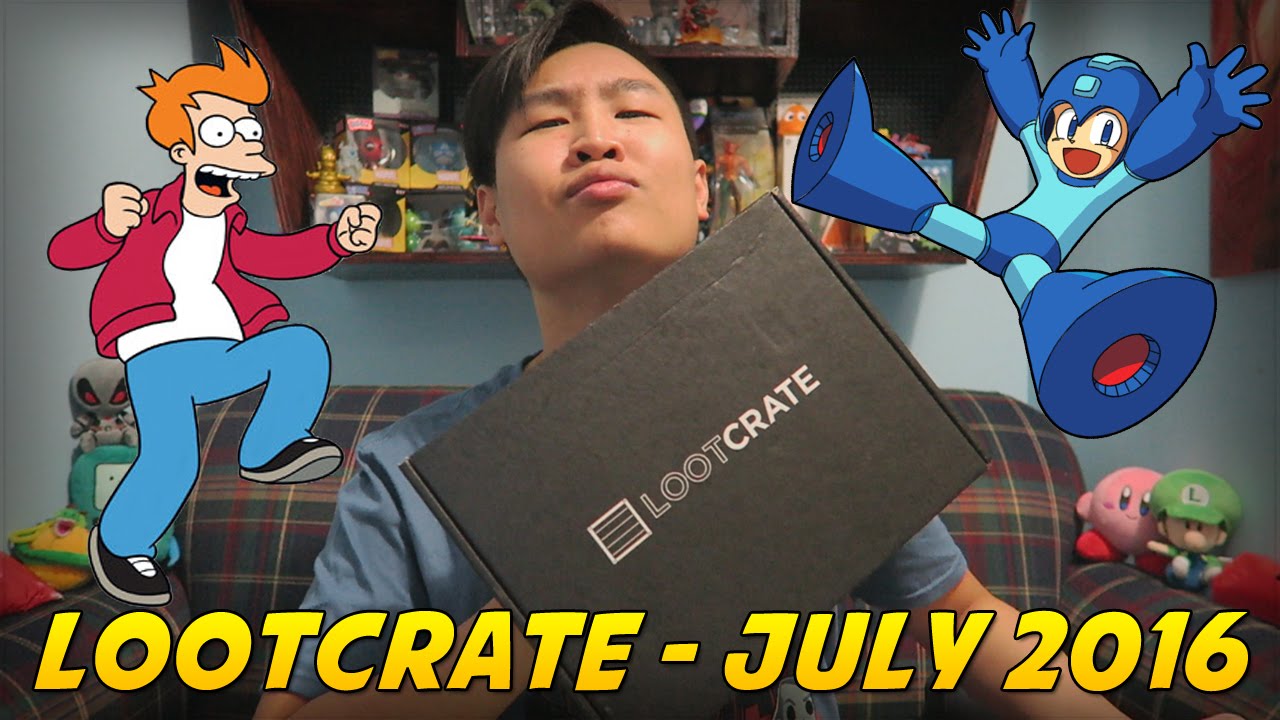 Loot Crate Unboxing: Futuristic! (July 2016)