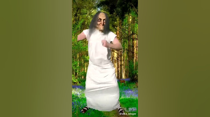 Бабушка гренни танцует