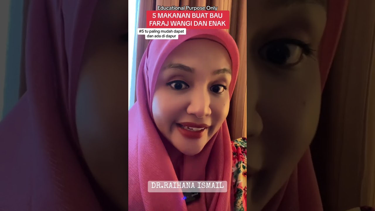 5 makanan yang buat bau faraj wangi dan enak
