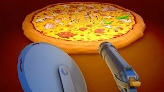 Infinite Pizza - Slice Deep Into the Cheesy Heart of an Infinite Pizza in this Eye-Melting Game! screenshot 1