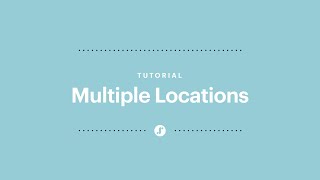 Information Multiple Locations Update