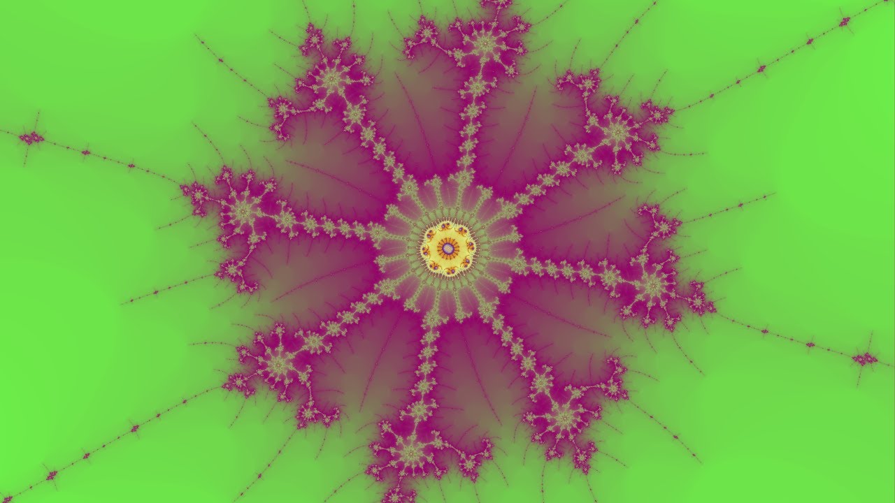 Mandelbrot Set Zoom to e141 - YouTube