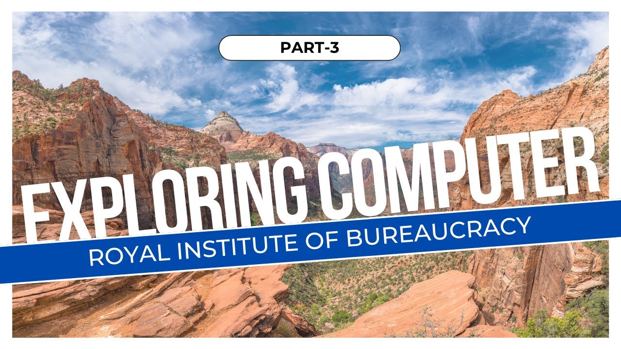 PMS GK: Basics of Computer Part - 3 Class 11 - YouTube