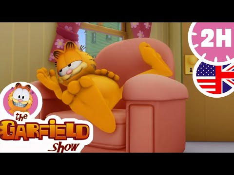 🙀Garfield goes to the gym! 😓 - The Garfield Show