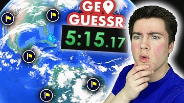 My CRAZIEST GeoGuessr Speedrun (2nd Place World Record)