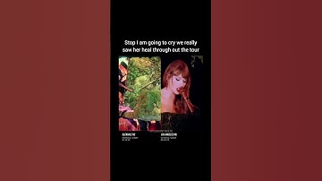 Taylor singing "Champagne problems" at #theerastour