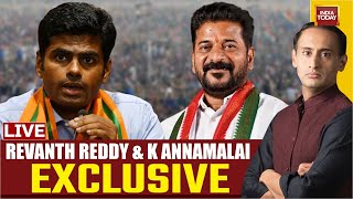 Newstrack WIth Rahul Kanwal: Revanth Reddy Exclusive | K Annamalai Exclusive | India Today News