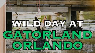 We Spent the Day at Gatorland and It Got Wild 🐊