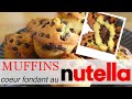 Recette confinement  muffins au nutella