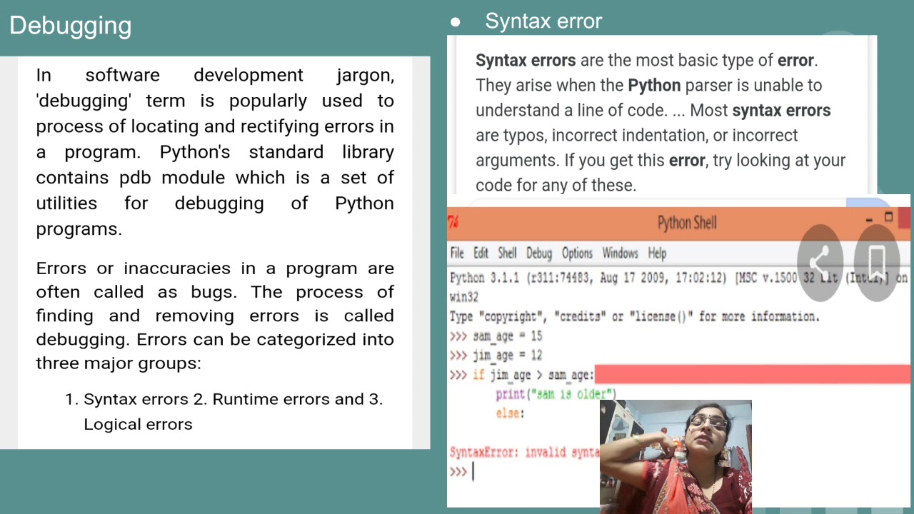 Python programming SYIT Sem-3 - YouTube