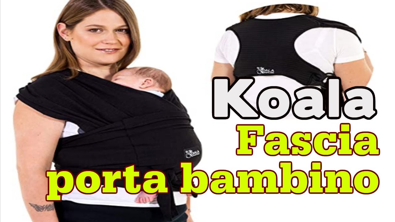 Koala Babycare Fascia Porta Bebe Neonato Facile Da Indossare, Regolabile E  Unise