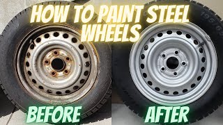 Painting steel wheels, DIY (Coupon Code @ description)