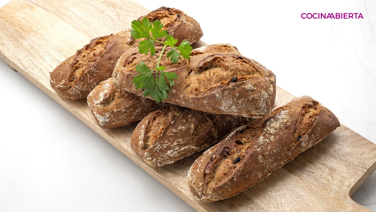 Pan Muesli: el pan con avena, avellanas y orejones de Joseba Arguiñano