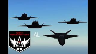 Ace Combat 0 style Squadron intro animation