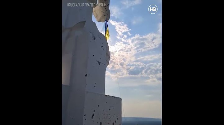 Біля Святогірська встановили прапор України #shorts
