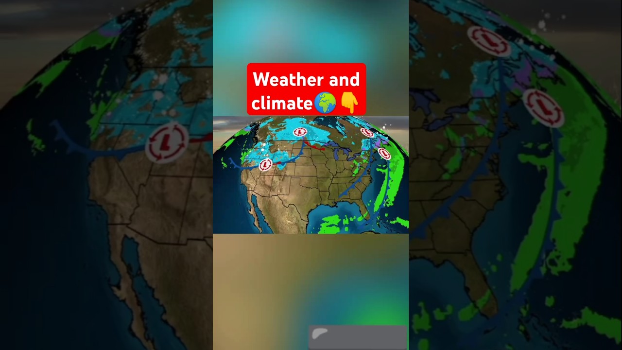 Weather vs Climate | what is weather | what is climate | 