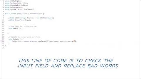 Bad word filter quick setup (Part 1)
