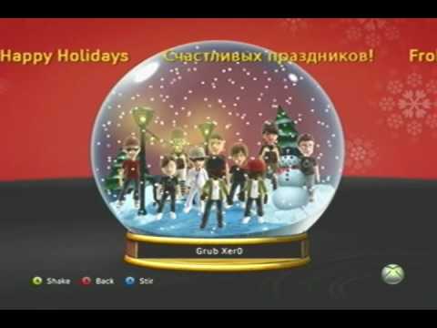 Video: Xbox Live Přidává Holiday Snow Globe