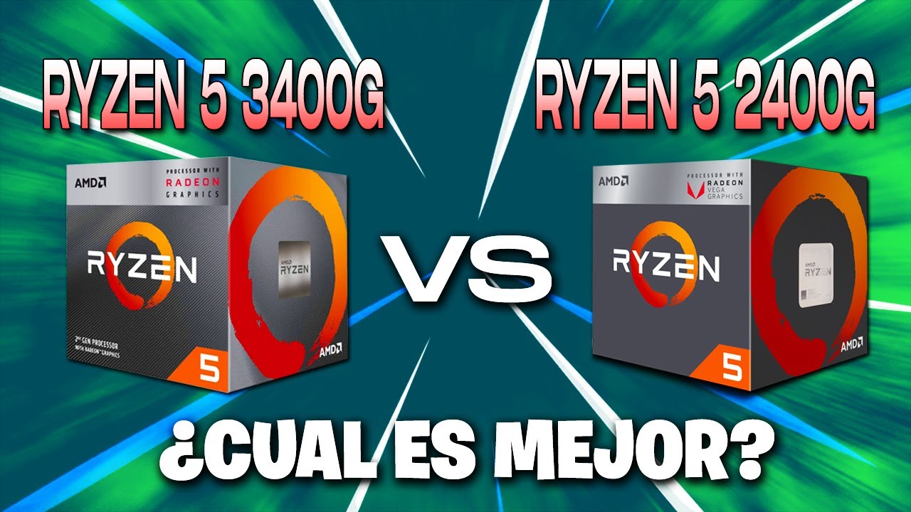 RYZEN 5 3400G VS RYZEN 5 2400G || WHICH IS BETTER? - YouTube