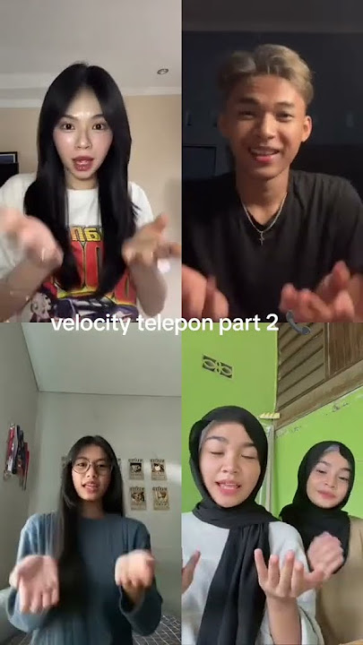 telepon bicara sayang sayangan #klepekklepek #hesty #velocity