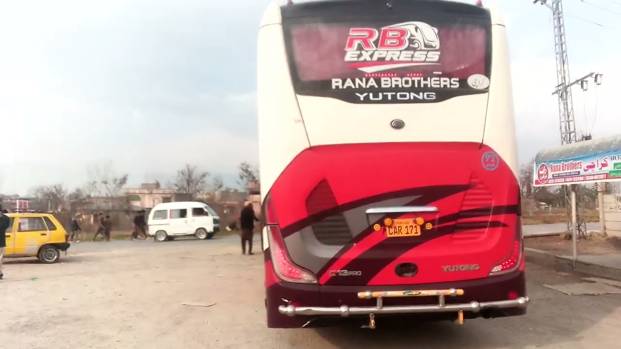 RB || RANA BROTHERS MANSEHRA TO KARACHI || NEW YOUTUNG BUS'S ❤️📞