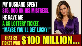 My Husband Gave His Mistress a $15,000 Hawaii Vacation and Me a $5 Lottery Ticket…