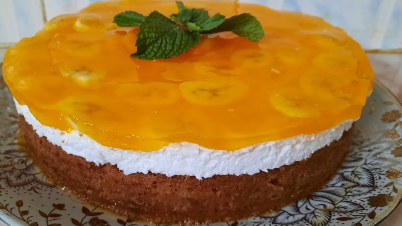 كيكية باردة سهلة بثلات طبقات تحمر ليك وجهك مع ضياف