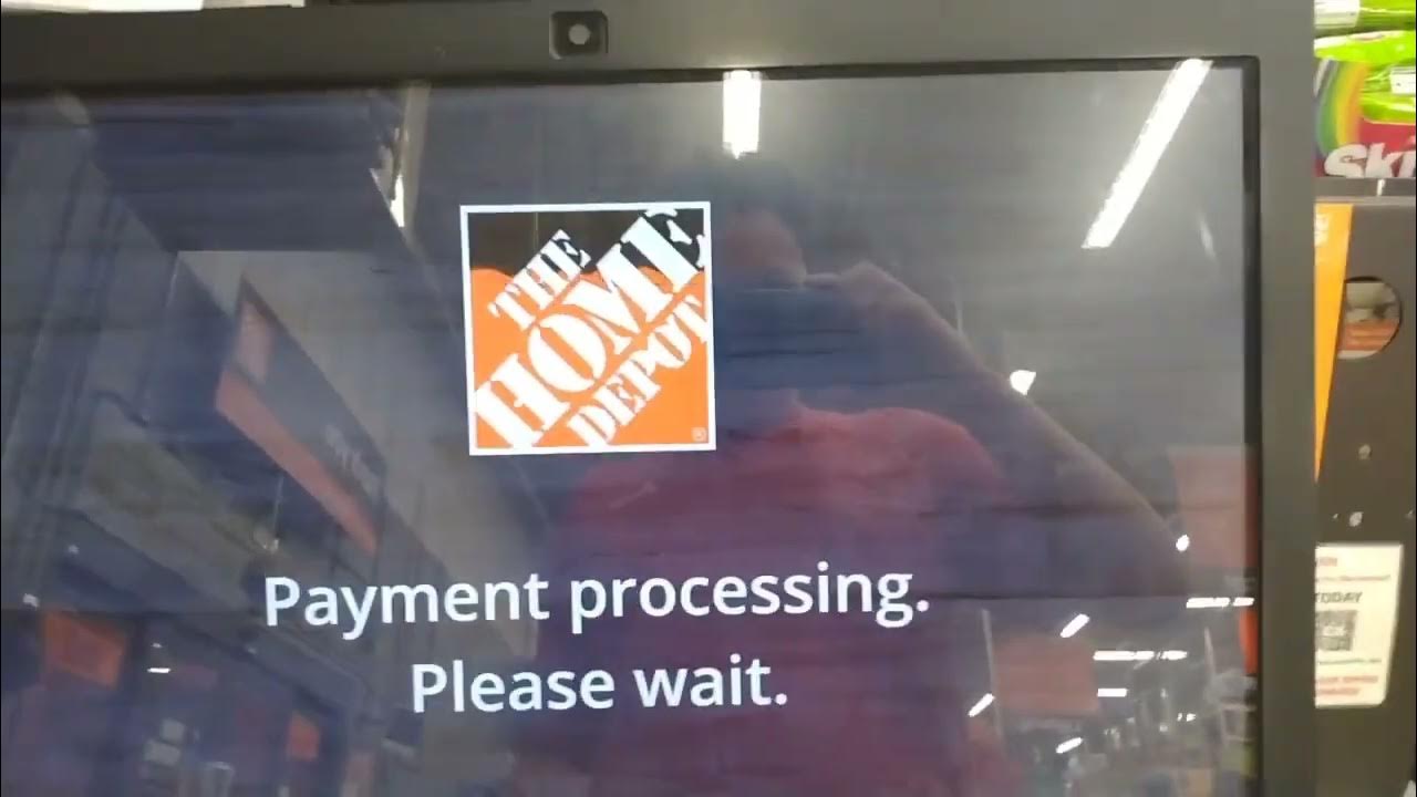 The Home Depot Self Checkout YouTube