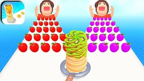 Pancake Run Gameplay All Levels iOS,Android Walkthrough Mobile Game Update Alltrailer Mix LVL #12