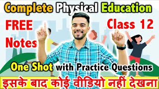 Complete Physical Education in 1 Shot | CBSE Class 12th 2024 🔥 | FREE Notes - PYQs, SQP screenshot 4