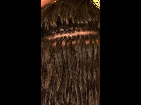 CABELO COSTURADO NA CABEÇA - YouTube